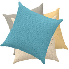Load image into Gallery viewer, 'Aqua' Print Front/Back - Art Throw Cushions