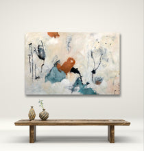 Load image into Gallery viewer, Large Abstract Painting - Muted Tones-'Whispers of the Unknown' -
