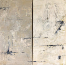 Load image into Gallery viewer, 'Finding Balance'-Diptych - 102 x 92 x 4cm - Oil