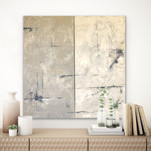 Load image into Gallery viewer, 'Finding Balance'-Diptych - 102 x 92 x 4cm - Oil