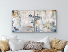 Load image into Gallery viewer, 'Touch Mother Earth'-Diptych - 120 x 60 x 4cm - Oil
