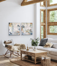 Load image into Gallery viewer, 'Touch Mother Earth'-Diptych - 120 x 60 x 4cm - Oil