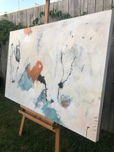 Load image into Gallery viewer, Large Abstract Painting - Muted Tones-'Whispers of the Unknown' -