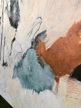 Load image into Gallery viewer, Large Abstract Painting - Muted Tones-'Whispers of the Unknown' -