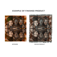 Load image into Gallery viewer, 'Time Out' Cotton Woven Throw-Blanket