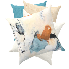 Load image into Gallery viewer, 'Whispers of the Unknown' Print Front/Back - Art Throw Cushions