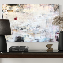 Load image into Gallery viewer, Abstract - Wabi-Sabi muted color 'Becoming Detached'