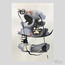 Load image into Gallery viewer, 'Notes to the Universe - Eight' 30 x 21cm