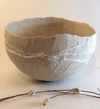 Load image into Gallery viewer, 'White Strings' Bowl