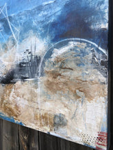 Load image into Gallery viewer, 'Sand & Sea' - 61 x 61 x 4cm