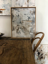 Load image into Gallery viewer, Small Abstract Art - cream + stone 'All Roads Lead to Nature'