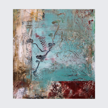 Load image into Gallery viewer, 'Blue Garden' - 31cm x 28cm - Oil