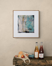 Load image into Gallery viewer, 'Aqua Lagoon' - 31cm x 31cm - Oil