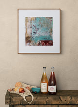 Load image into Gallery viewer, 'Blue Garden' - 31cm x 28cm - Oil