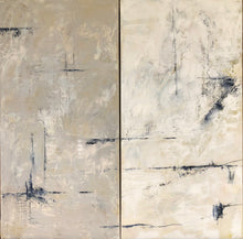 Load image into Gallery viewer, &#39;Finding Balance&#39;-Diptych - 102 x 92 x 4cm - Oil

