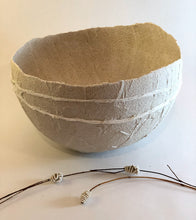 Load image into Gallery viewer, &#39;White Strings&#39; Bowl
